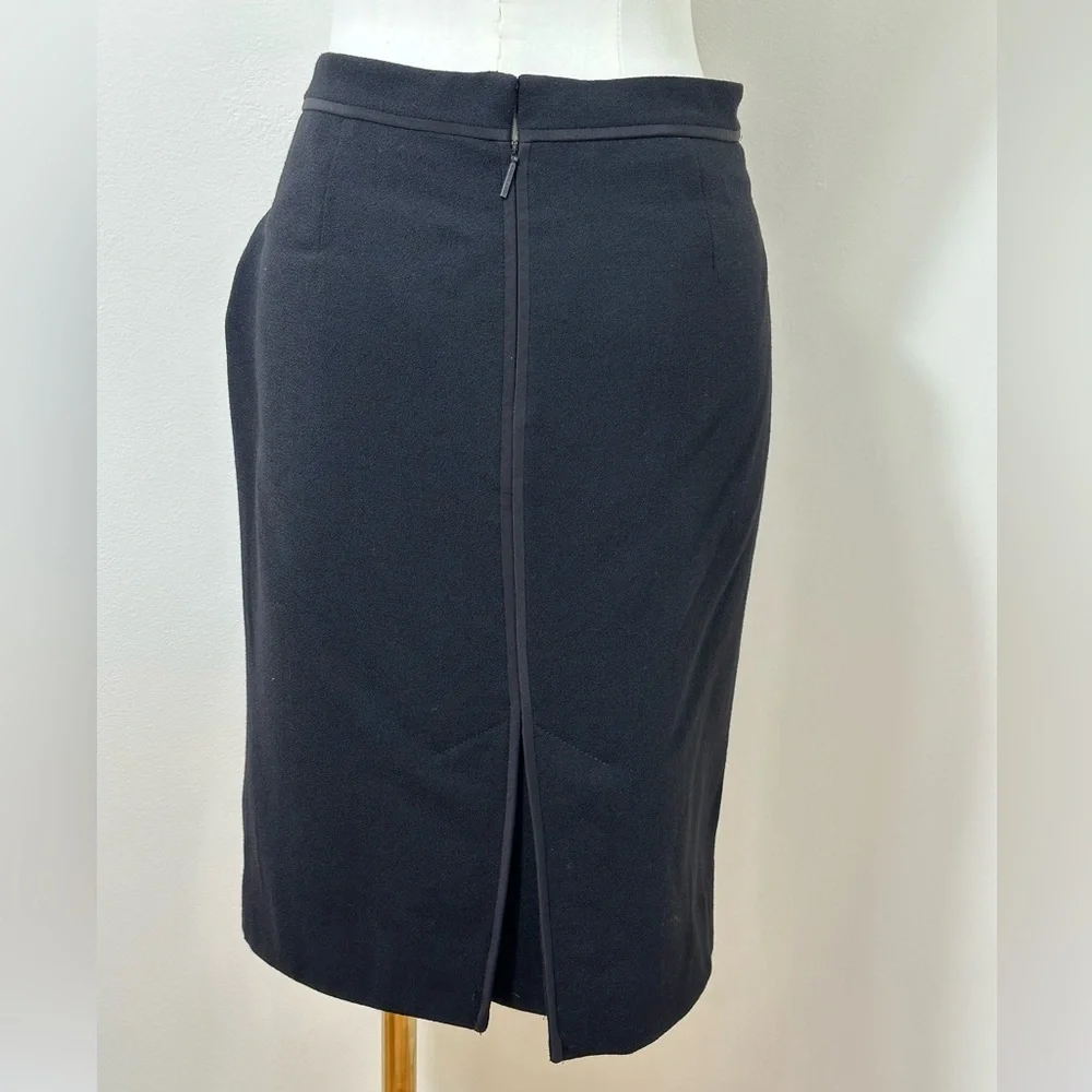 Tory Burch - Classic Black Women's Wool Skirt - Size 6